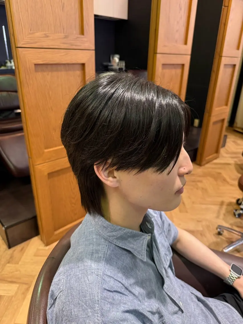 ショート メンズ ショートヘア 溝口 槙里也のヘアスタイル