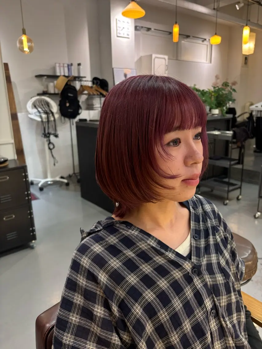 ショート ヘアカラー ooitヨシダ ミナミのヘアスタイル