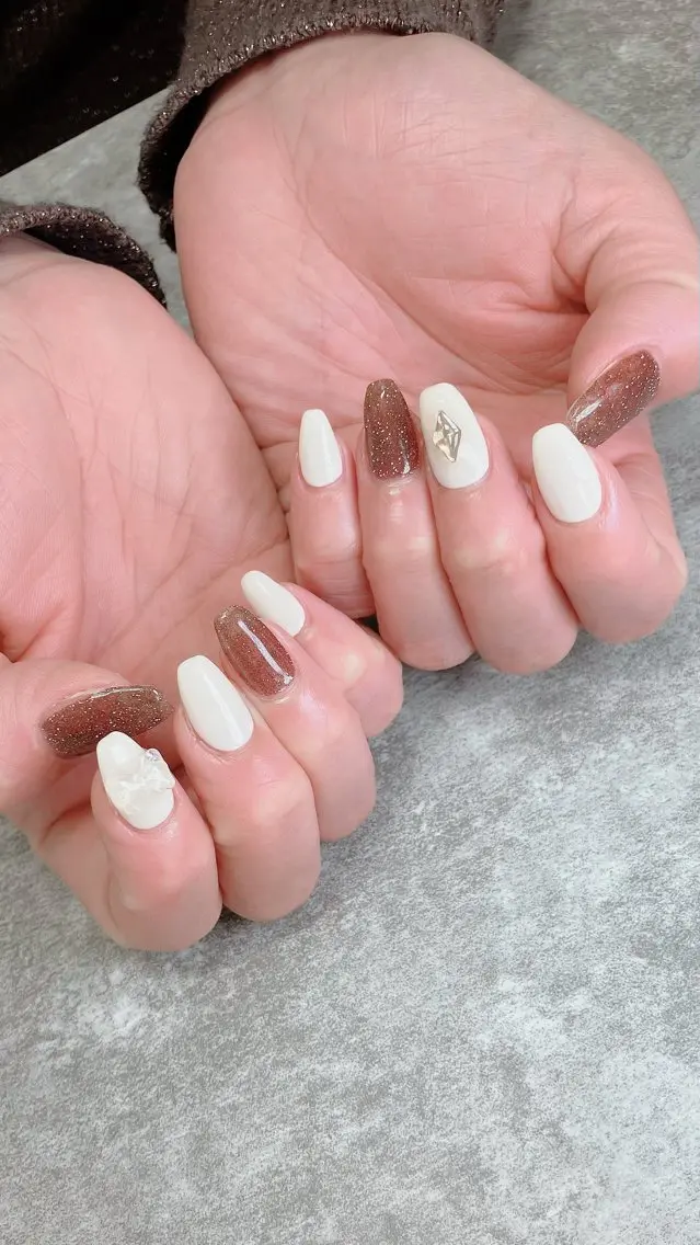 ネイル ハンドネイル ハンドケア shino🌟 痛ネイルのネイルデザイン