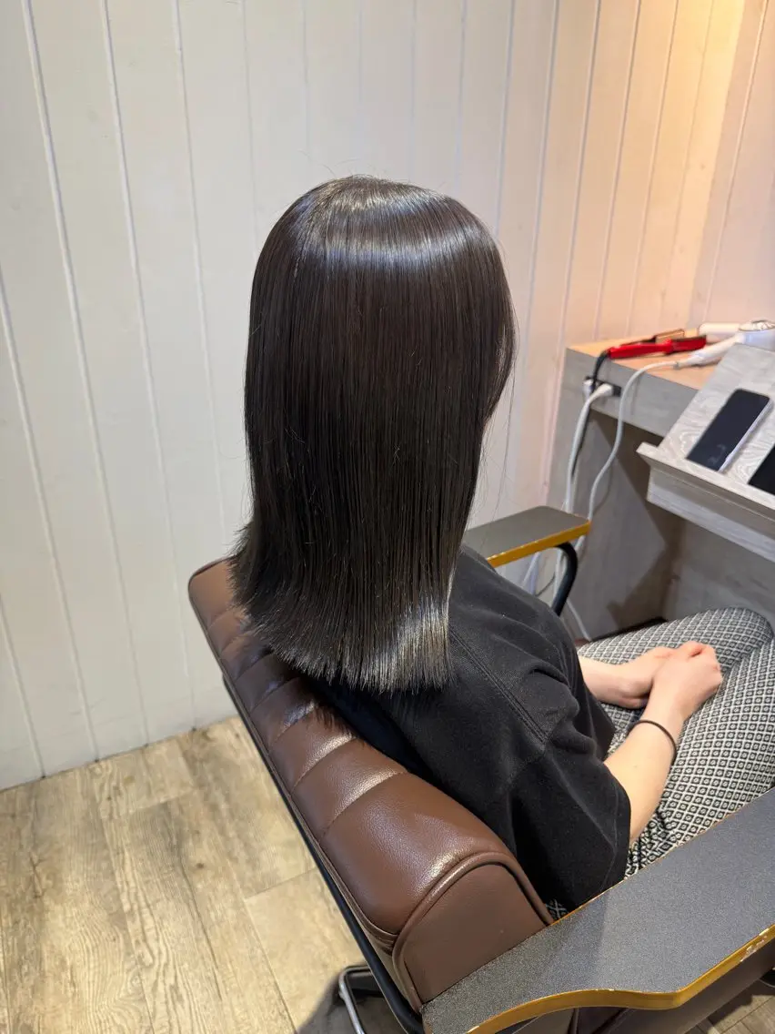 カラー ヘアカラー malibu あいかのヘアスタイル