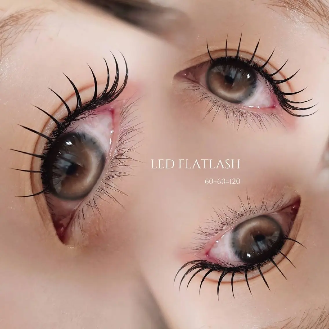 マツエク・マツパ フラットラッシュ Cia U. eyelashのマツエク・マツパデザイン
