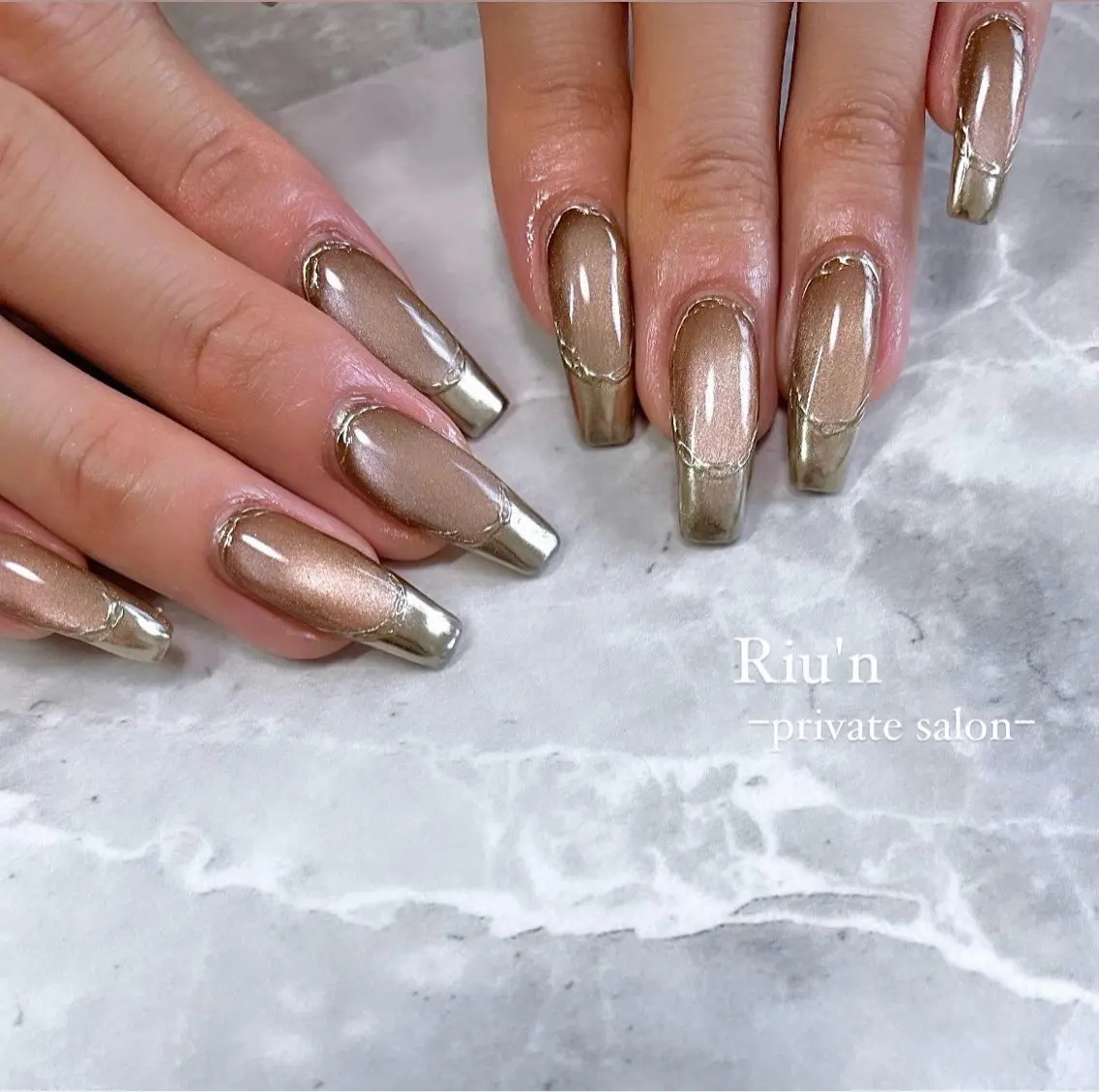 ネイル ハンドネイル Riu*n -private-のネイルデザイン