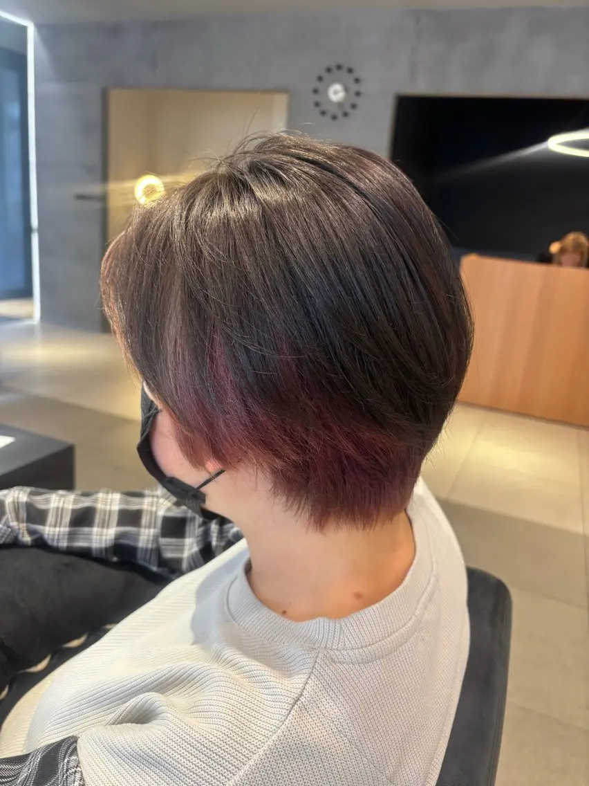 ショート カット KAREN(ému) 伏見/カットモデルのヘアスタイル