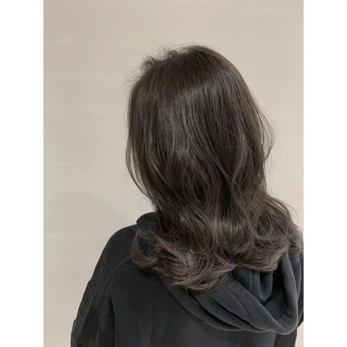 セミロング カラー パーマ ヘアアレンジ キッズ MODE K´s eau髪質改善特化のヘアスタイル