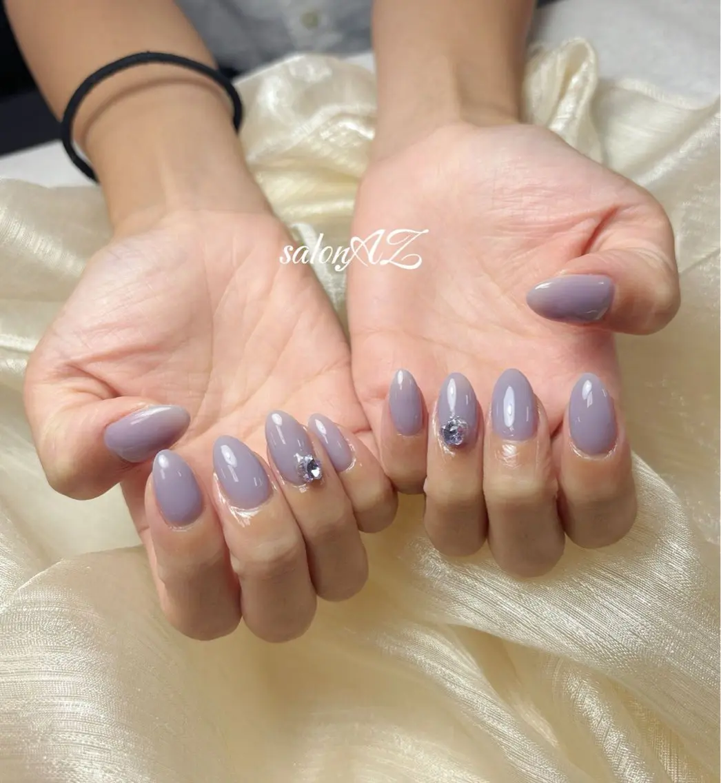 ネイル ワンカラーネイル salon AZのネイルデザイン