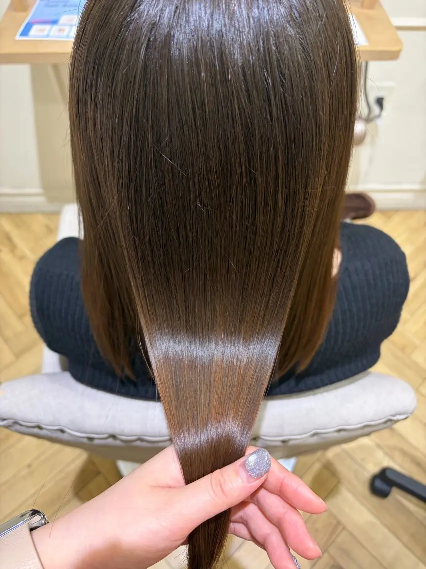セミロング Nanaka Luana  難波店のヘアスタイル