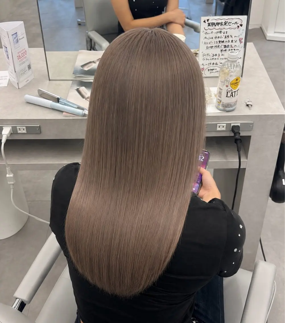ロング カラー レディースハイトーン 🎀 RIONのヘアスタイル