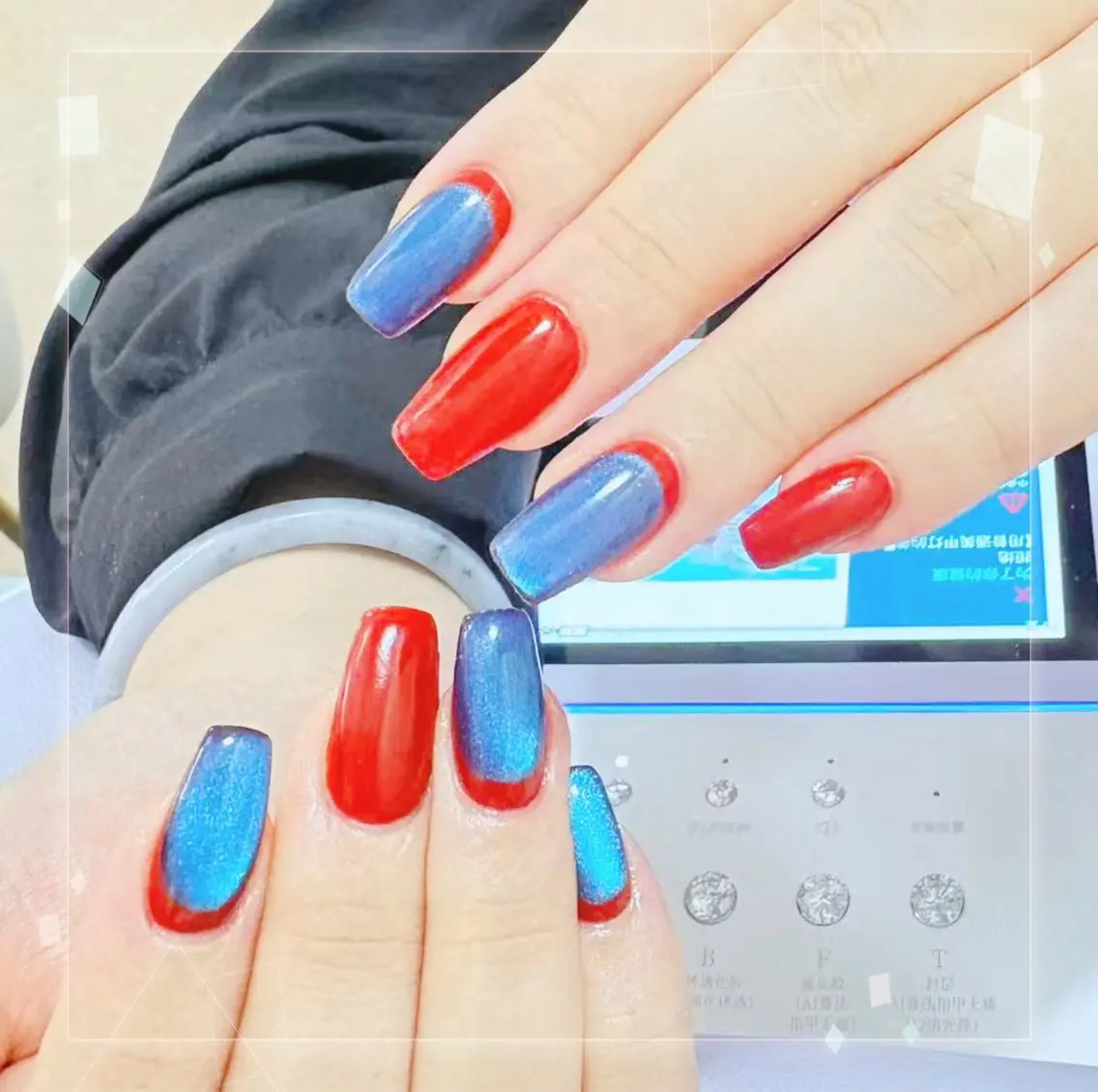 ネイル ハンドネイル フットネイル ハンドケア AngelChris ビューティーサロンのネイルデザイン