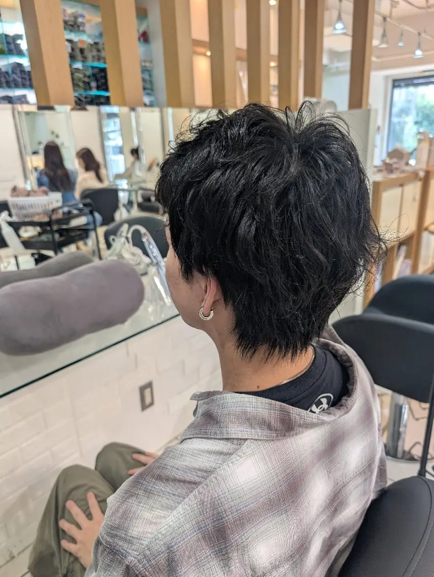 パーマ ヘアアレンジ メンズ メンズパーマ ヘアセット 似合わせヘアセット＆ カット🤍野口弥生のヘアスタイル