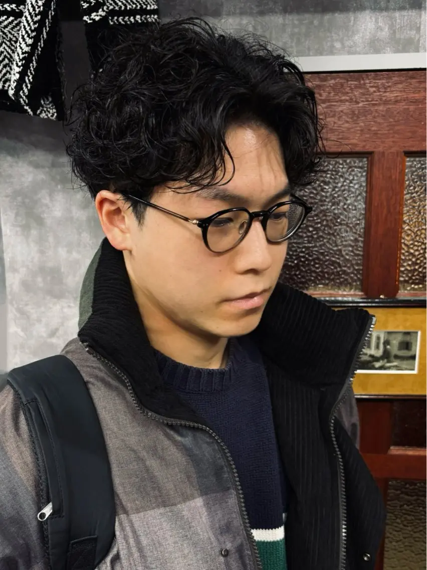 ショート カット パーマ 高橋 くるみのヘアスタイル