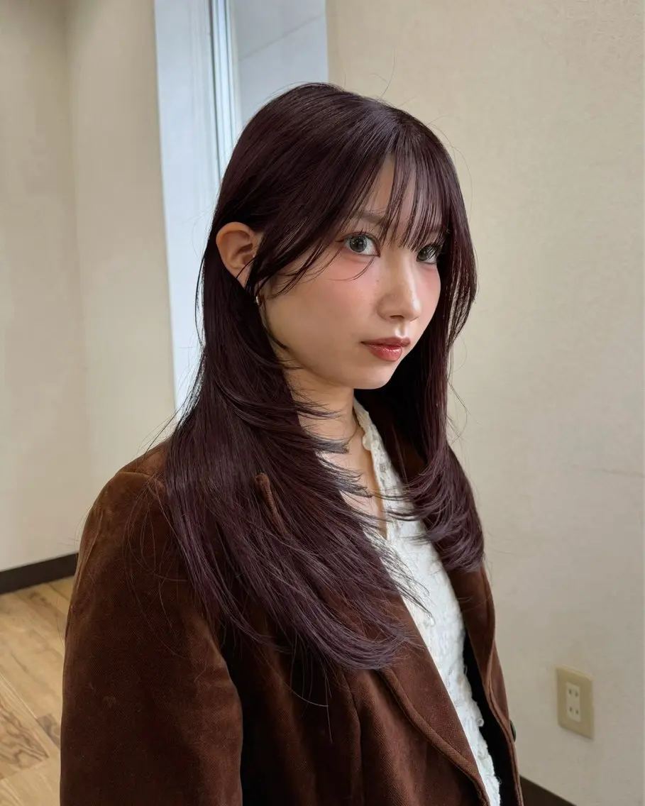 ロング ヘアカラー début 【ももか】のヘアスタイル