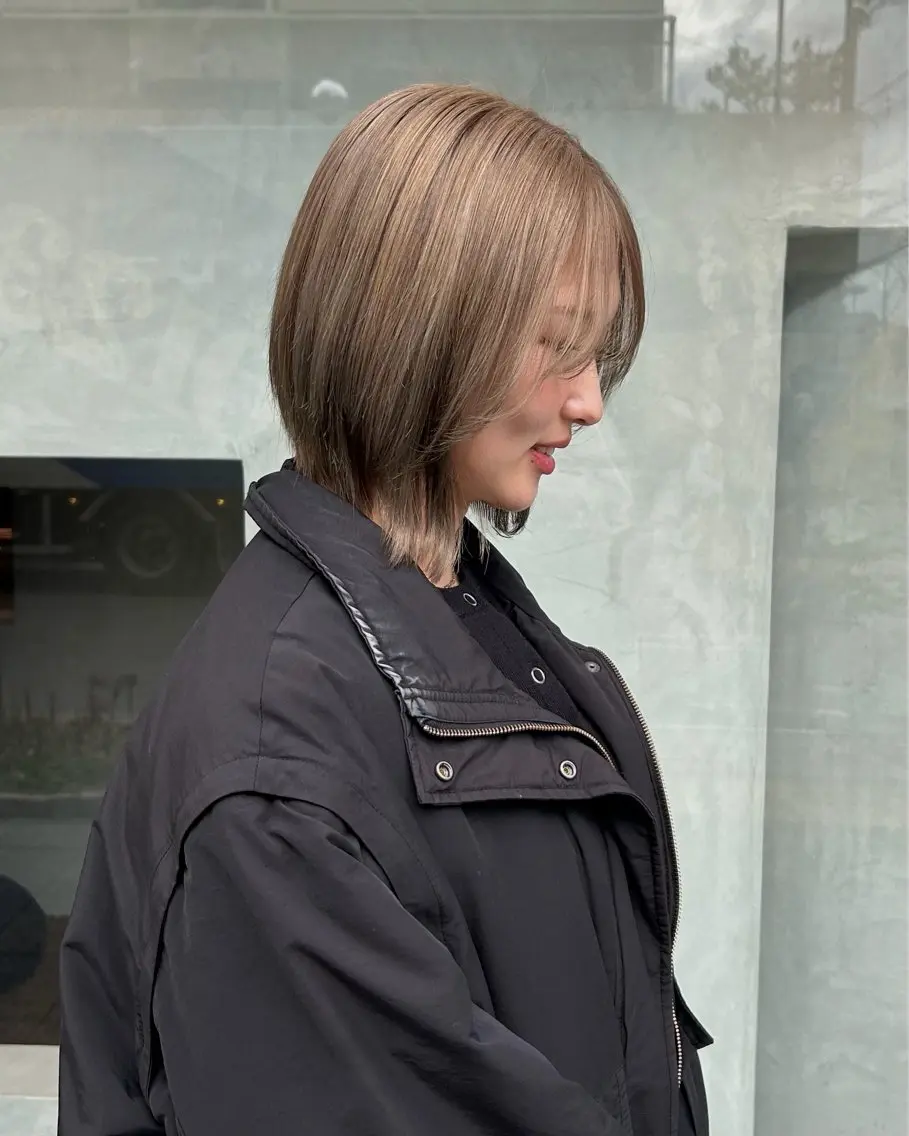 ミディアム カラー ヘアカラー azumi🪷 似合わせカラーのヘアスタイル
