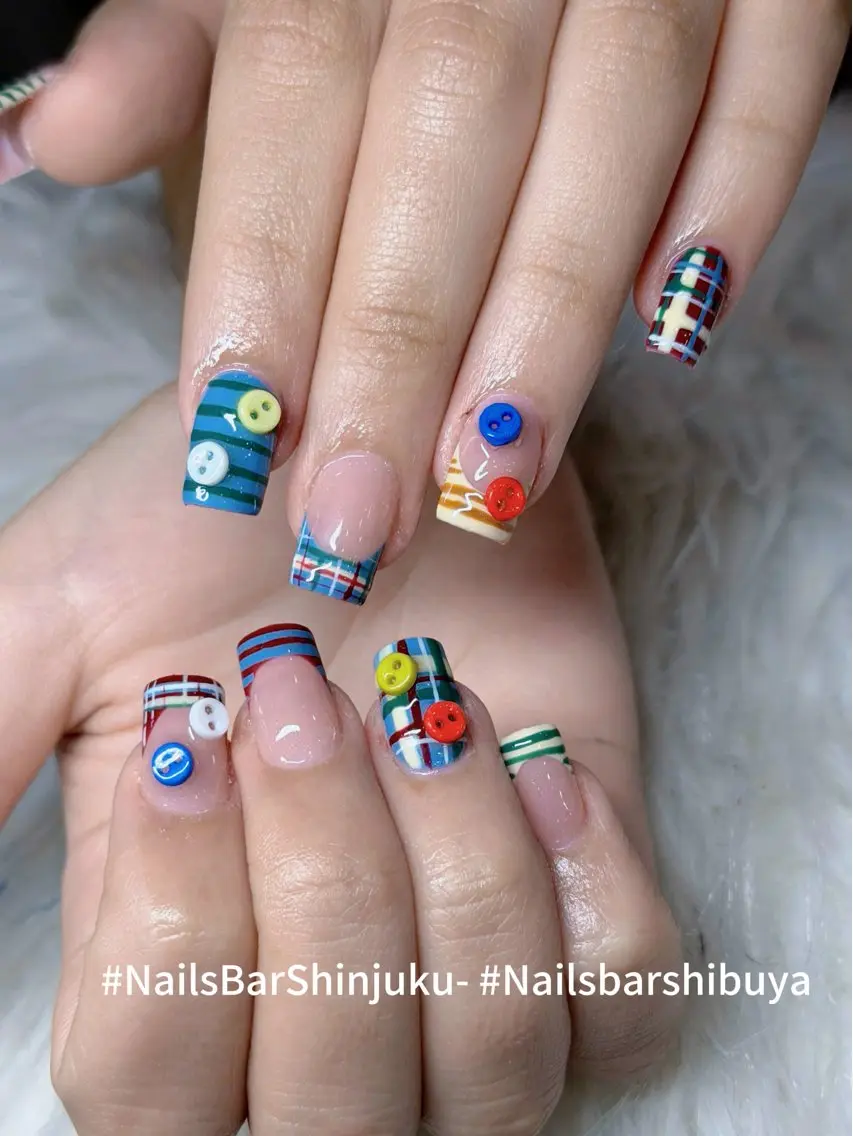 ネイル 長さ出し フレンチネイル ジェルネイル 韓国ネイル ロングネイル NAILS BAR SHINJUKUのネイルデザイン