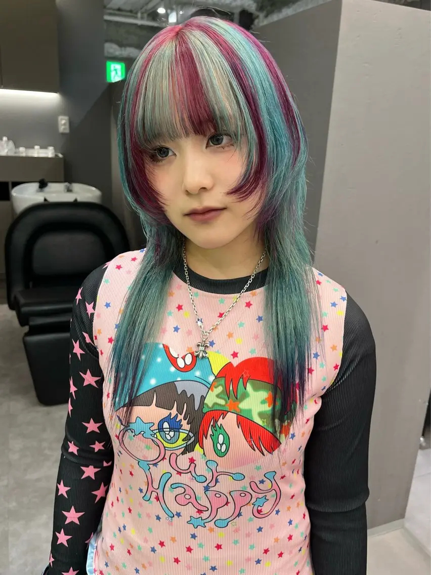 ロング 鈴木 朔弥/一宮のヘアスタイル