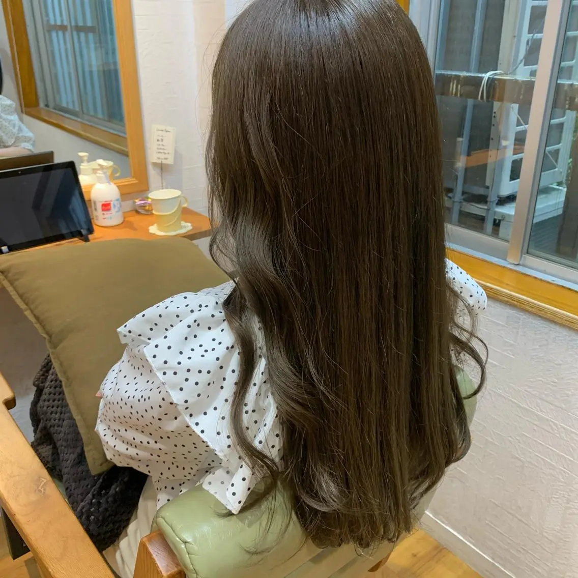 ロング カット ヘアカラー トリートメント little 小濱彰太のヘアスタイル