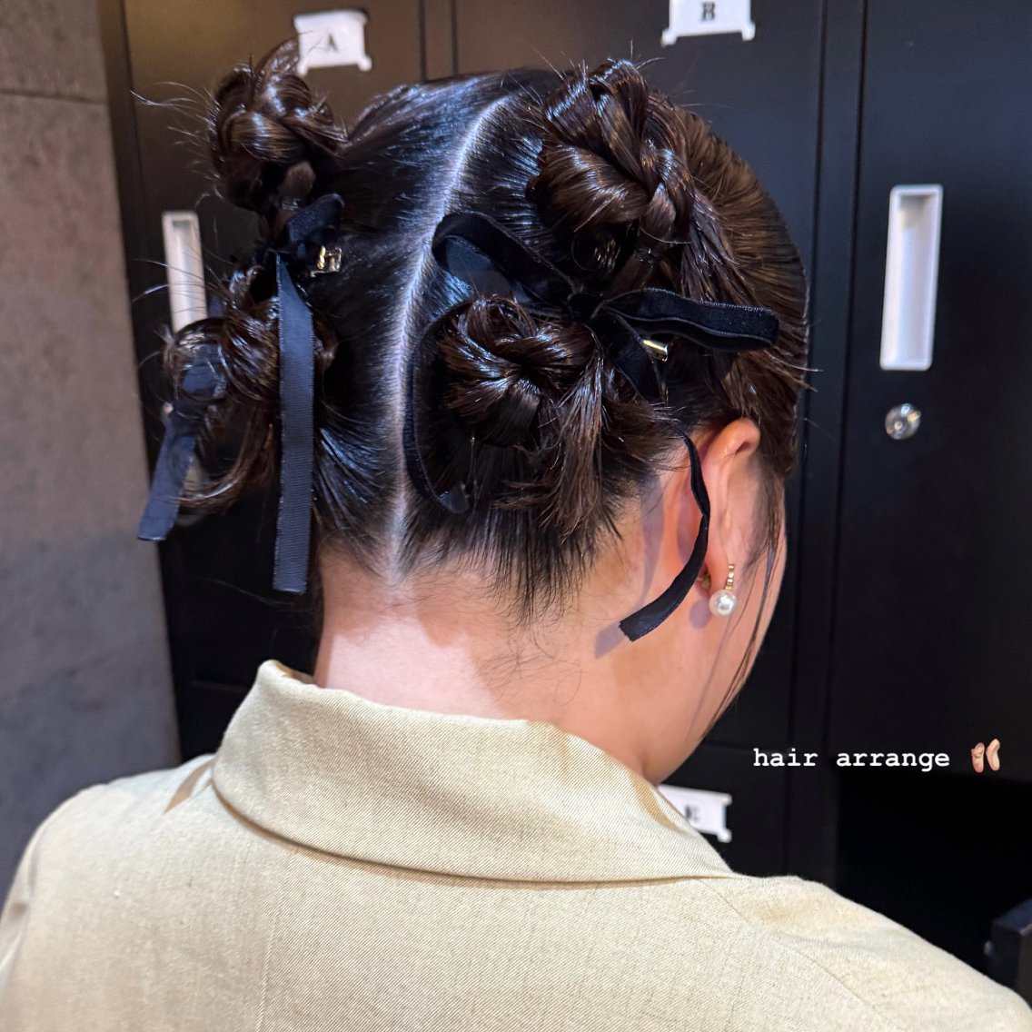 ミディアム ヘアセット 透明感カラー / レイヤー / Meiのヘアスタイル
