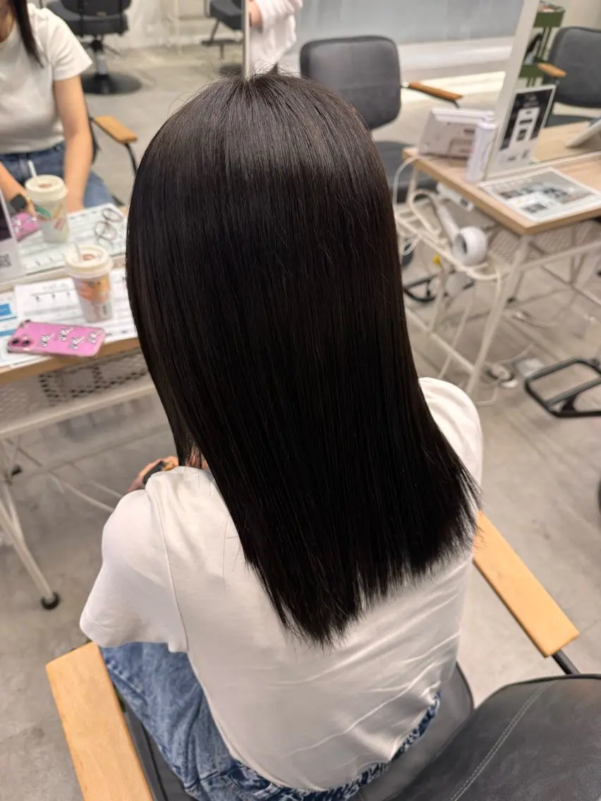 セミロング ヘアカラー ハイトーン/カラー/ ゆい🌟のヘアスタイル