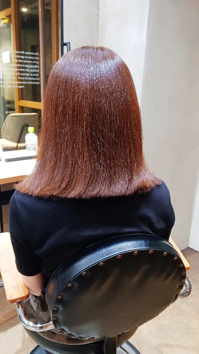 カラー ヘアカラー 長島 想芽のヘアスタイル