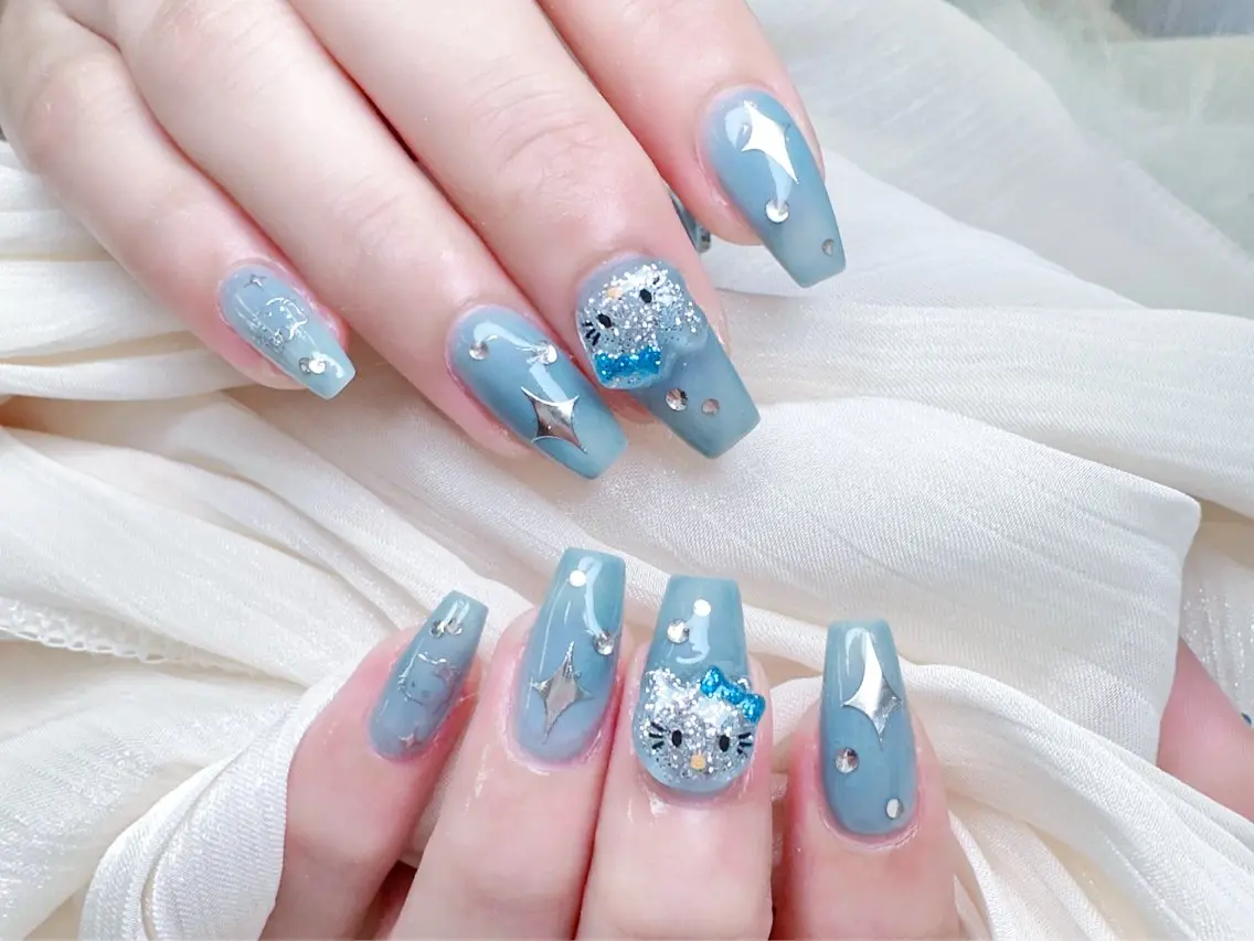ネイル ハンドネイル M 🌷Nail 長さだし専門店のネイルデザイン