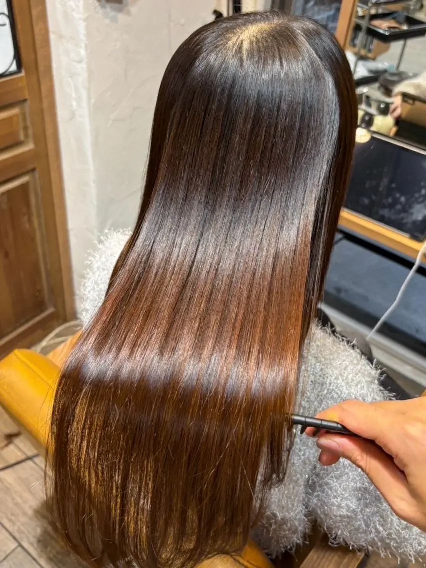ロング 竹下 勇人のヘアスタイル