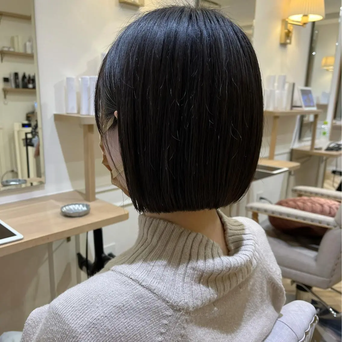 ショート カット ヘアカラー 韓国ﾍｱ&ｼｮｰﾄ ボブ💜桑原のヘアスタイル