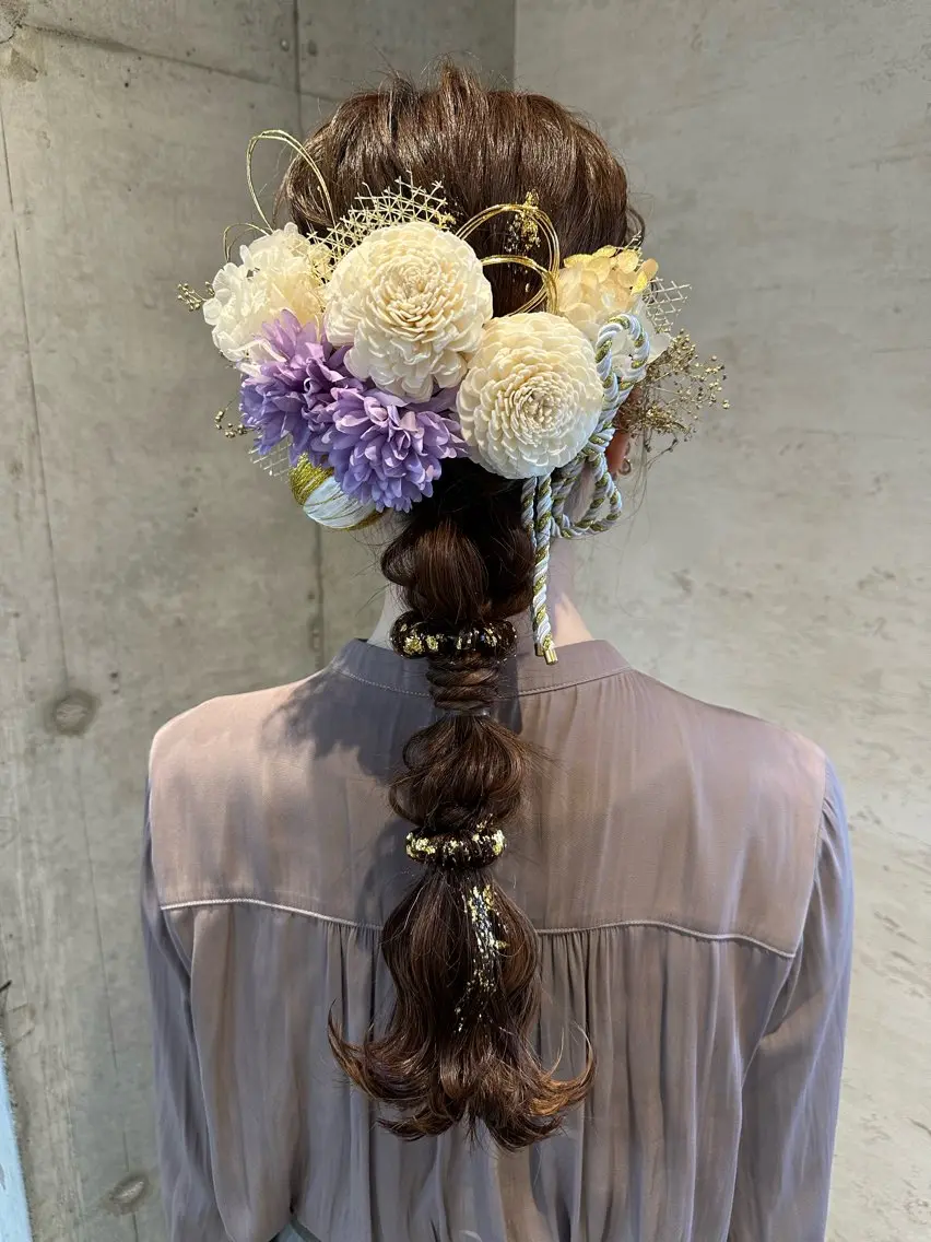 ロング ヘアアレンジ 🎀ヘアセット/艶髪 /はやしほのか🎀のヘアスタイル