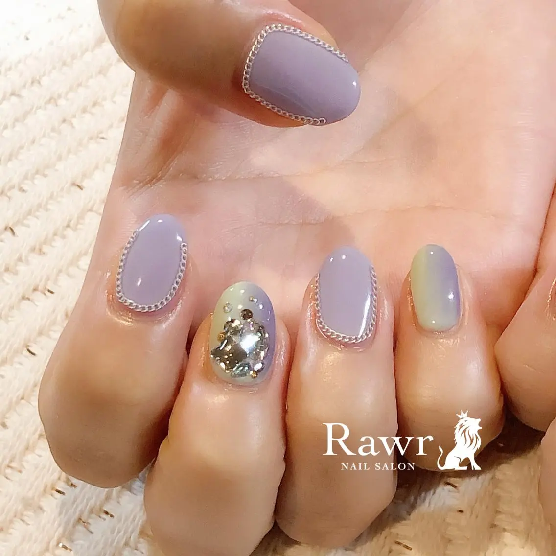 ネイル ハンドネイル Rawr / saoriのネイルデザイン