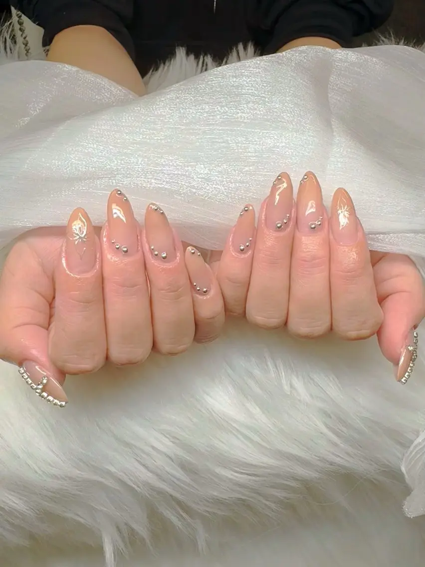 ネイル ジェルネイル マグネットネイル ニュアンスネイル ワンホンネイル ハンドネイル アン アンのネイルデザイン
