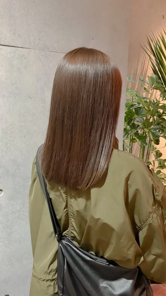 ミディアム カラー グレージュ|くすみ× 透明感|kazutoのヘアスタイル