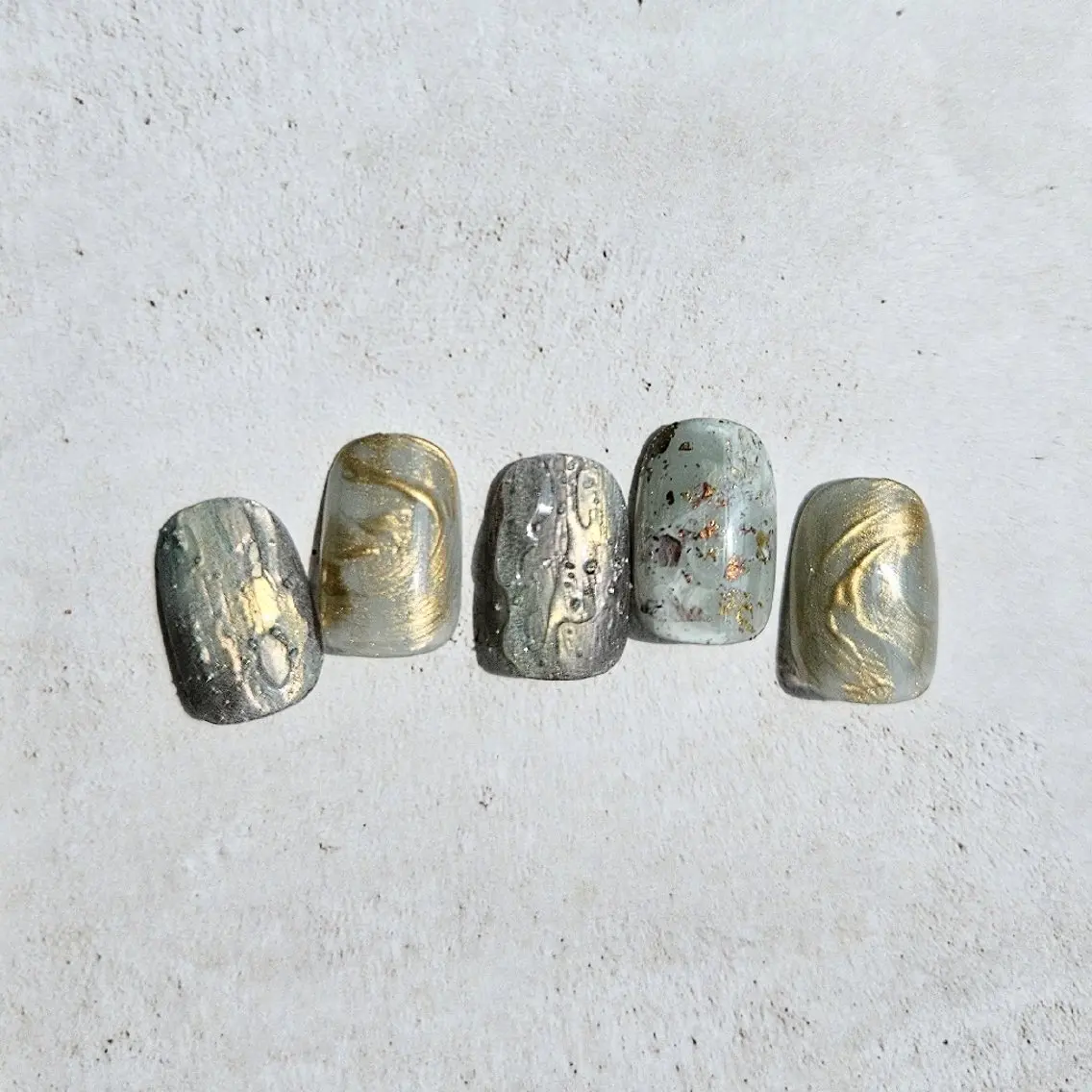 ネイル マットネイル ぷっくりネイル 夏ネイル ハンドネイル Nailsalon manoのネイルデザイン