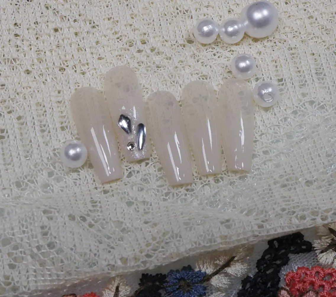 ネイル ハロウィン ロングネイル マグネットネイル スカルプネイル ネイルチップ MSSugar Nailのネイルデザイン