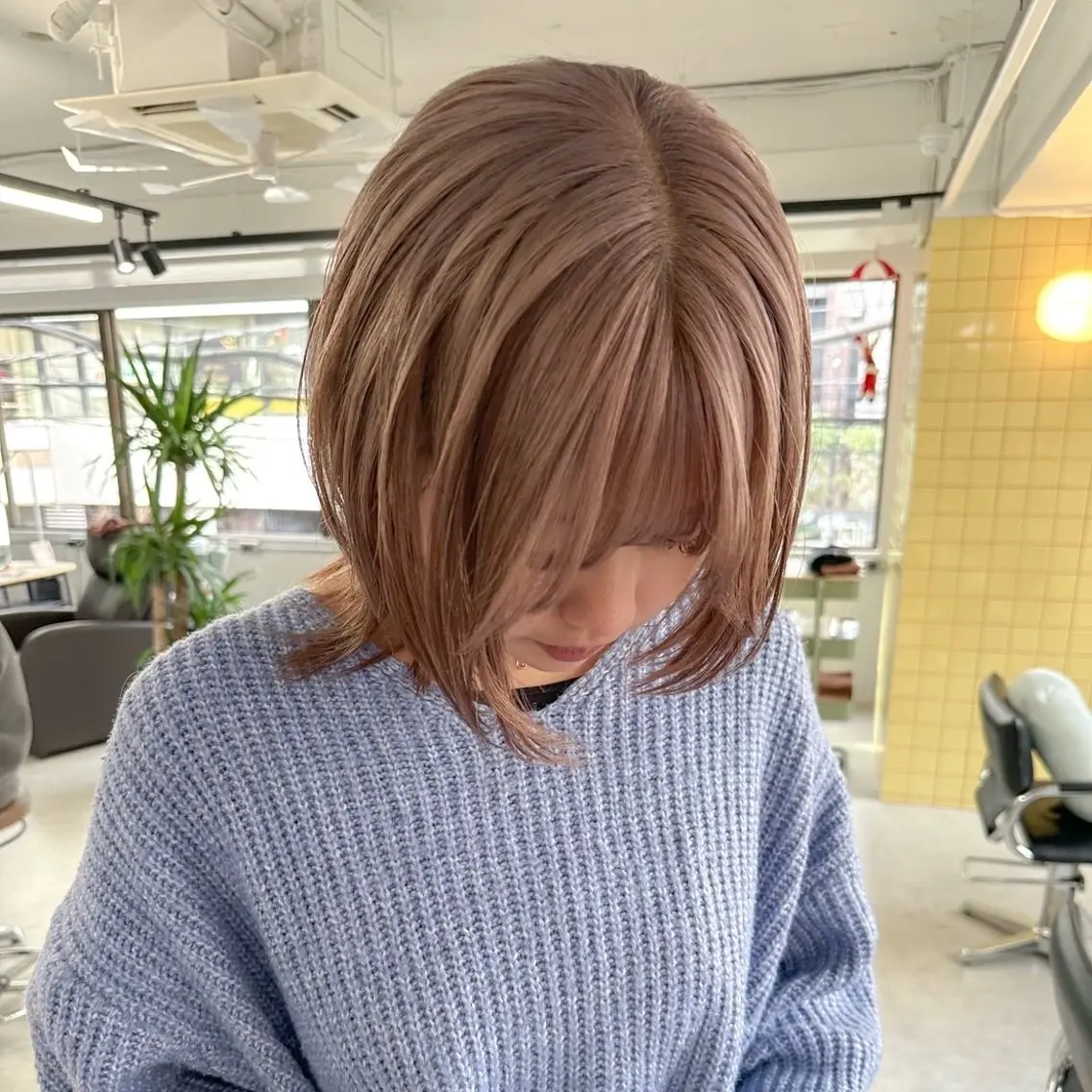 ミディアム ヘアカラー カラーモデル募集中/ みひろのヘアスタイル