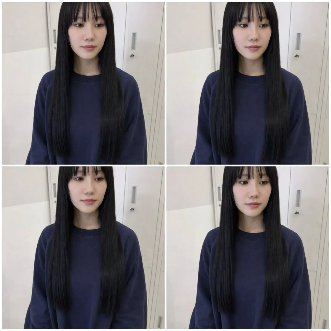 シールエクステ80本➕トリートメント➕馴染ませカット✂️《韓国ヘア/ロング/バージン毛100%》の写真
