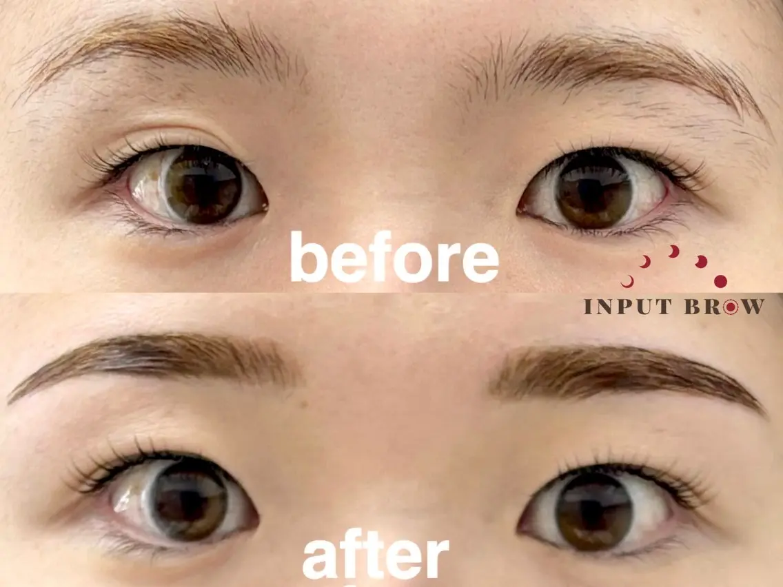 導入キャンペーン✨インプットブロウ✨擦っても消えない眉毛/眉毛WAXの写真
