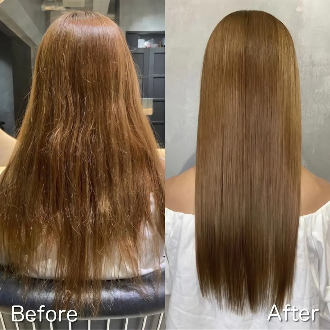 ロング 髪質改善 韓国風ヘア トリートメント ツバサ 髪質改善のヘアスタイル
