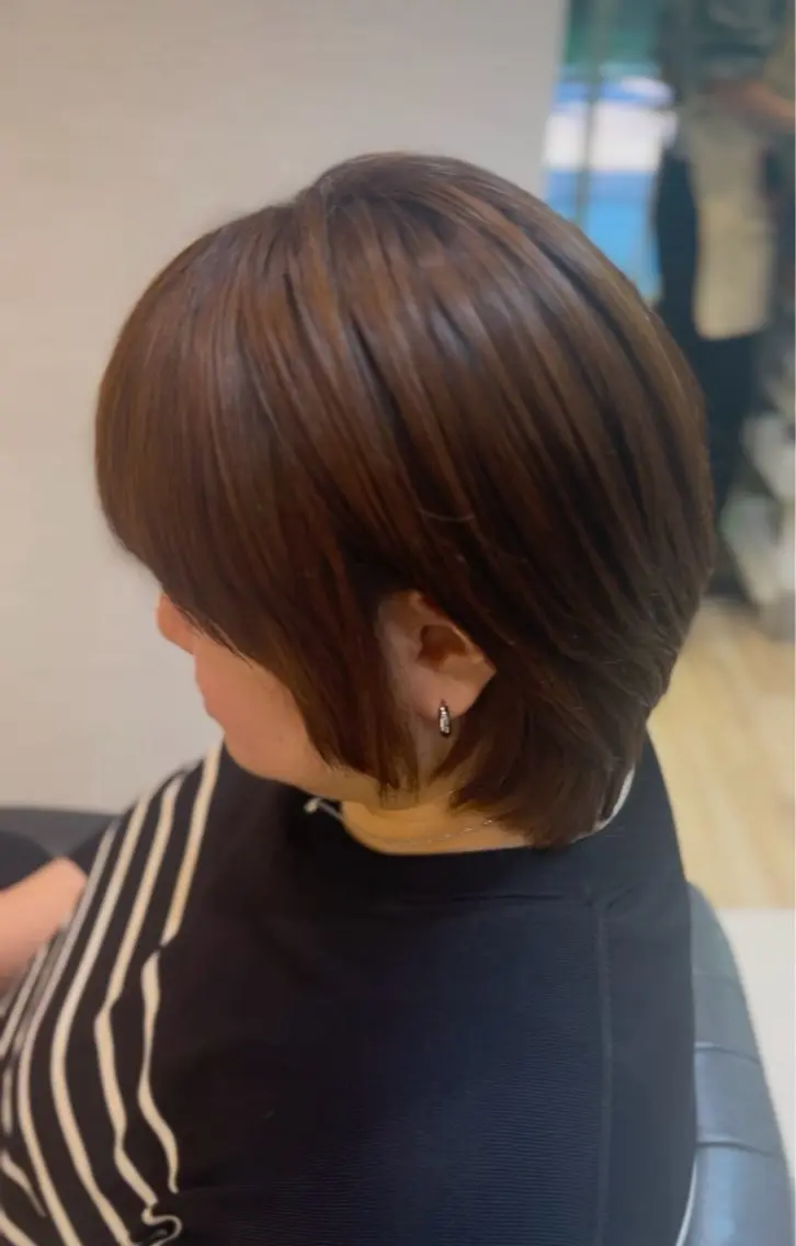 ショート レイヤー⌇﻿アレンジ ⌇﻿misato🩶のヘアスタイル