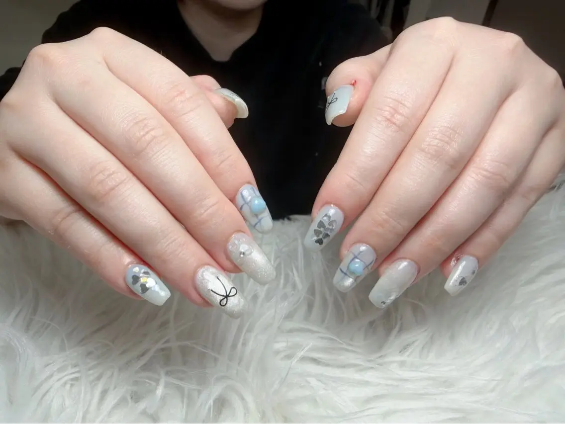 ネイル アートネイル ジェルネイル グラデーション マグネットネイル ニュアンスネイル ハンドネイル Ryu nail studioのネイルデザイン