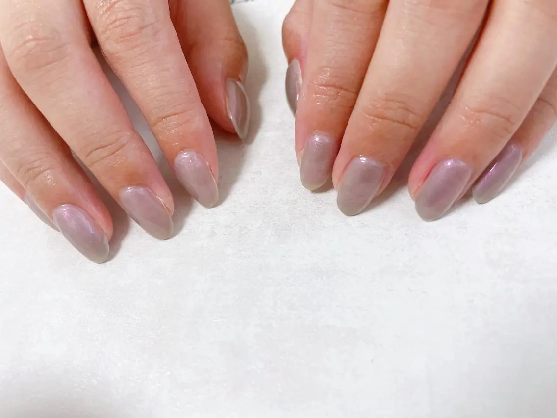 ネイル オーロラネイル フラワーネイル フットネイル フレンチネイル ジェルネイル ハンドネイル mogunail &blowのネイルデザイン