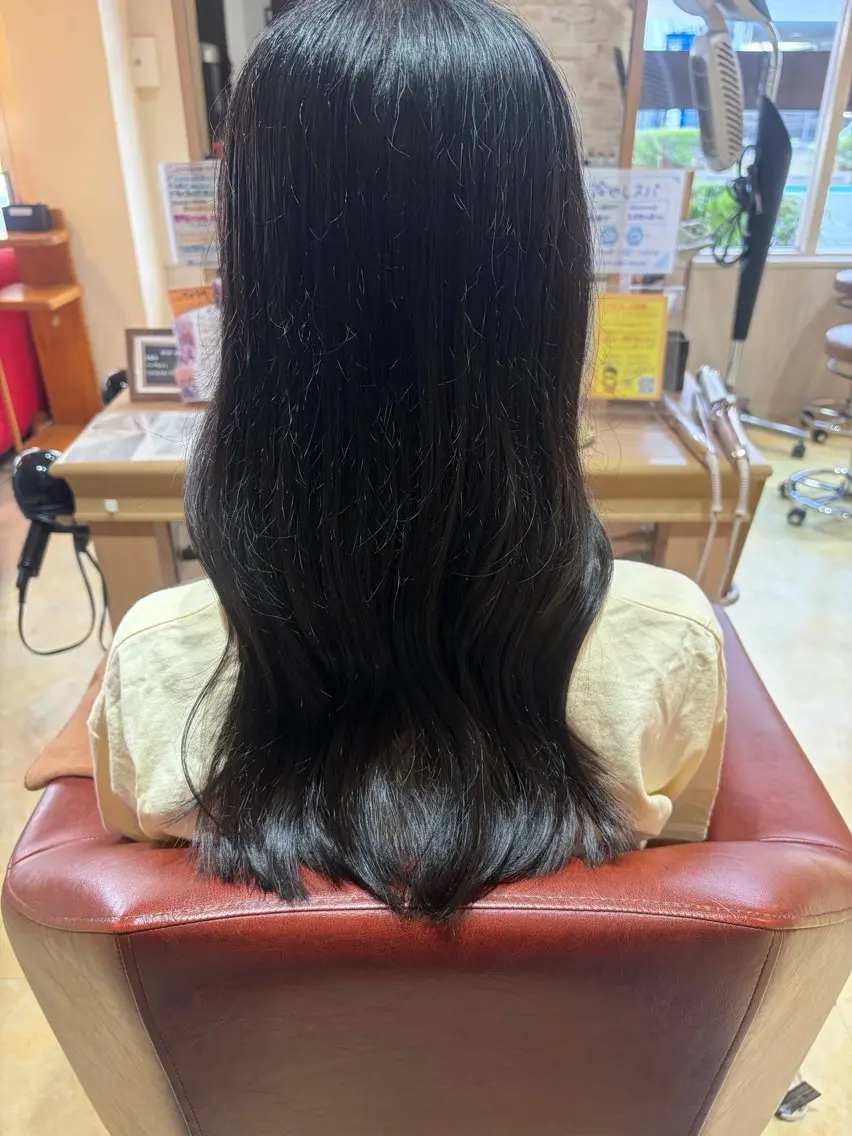 ロング 平野 佑有のヘアスタイル