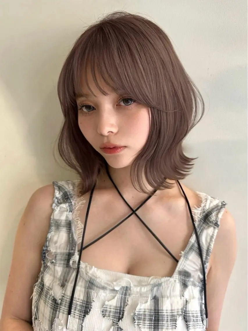 ロング カラー ヘアアレンジ ヘアカラー 🫧透明感カラー/ Wカラー🫧namiのヘアスタイル