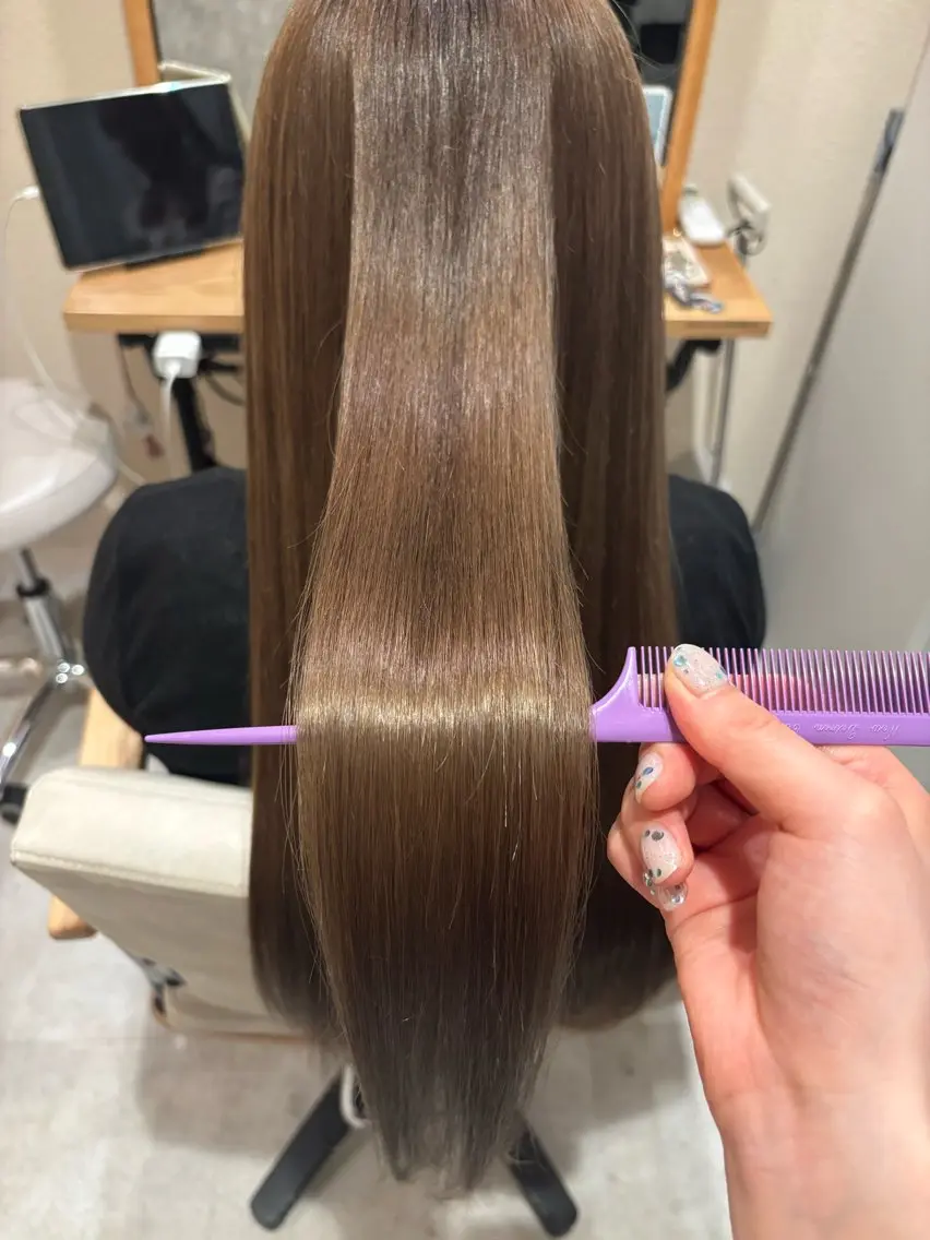 ロング 髪質改善 トリートメント きづな 🌷のヘアスタイル