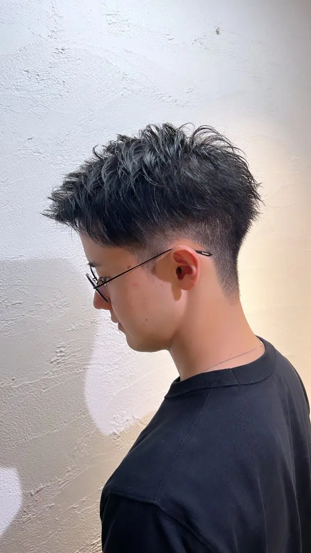 ショート メンズ ビジネス ショートヘア カット 🔥ダブルカラー特化 🔥相原彰太のヘアスタイル