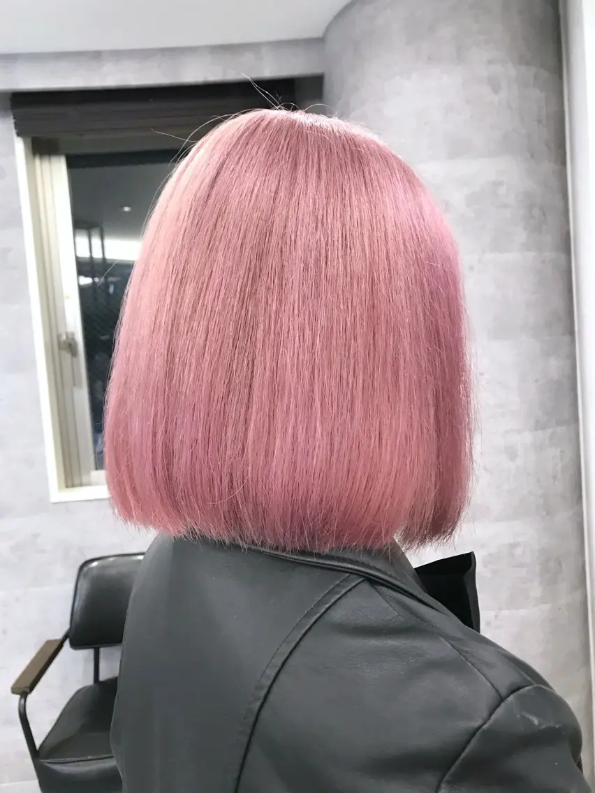 ミディアム ボブ ケアブリーチ🌟 ♢WATARU♢のヘアスタイル