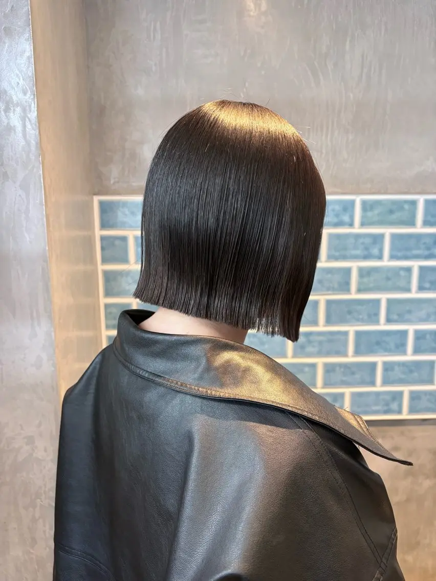 カット： 【ショート・ボブ✂️】似合わせカット+マイクロバブル🫧の写真