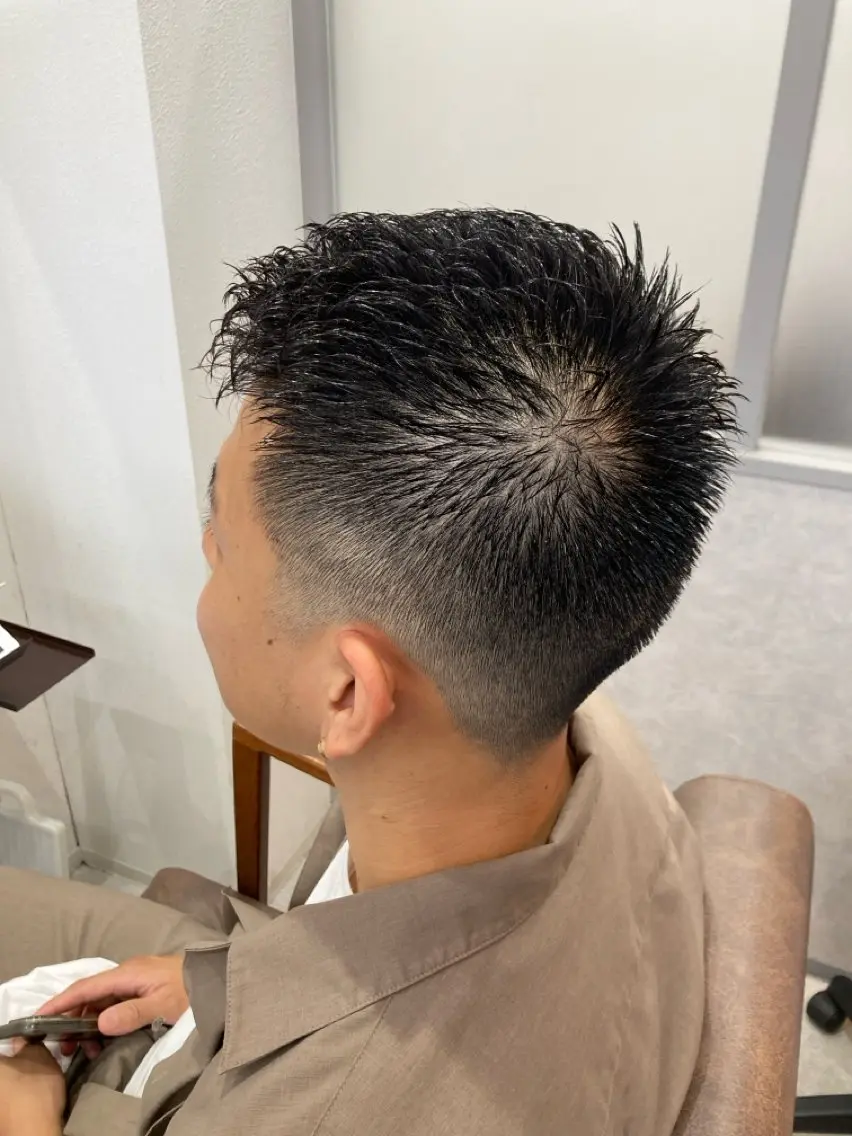 パーマ メンズ メンズパーマ 刈り上げ パーマ職人 矢部絢一のヘアスタイル