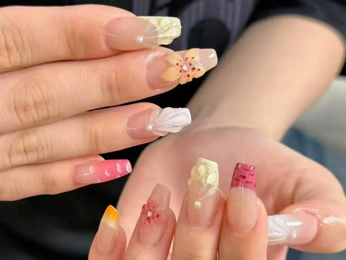 ネイル ハンドネイル OCEAN nail パラジェル　取扱い店のネイルデザイン