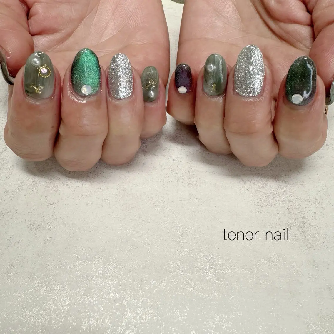ネイル ニュアンスネイル ハンドネイル テネルネイル tener nailのネイルデザイン