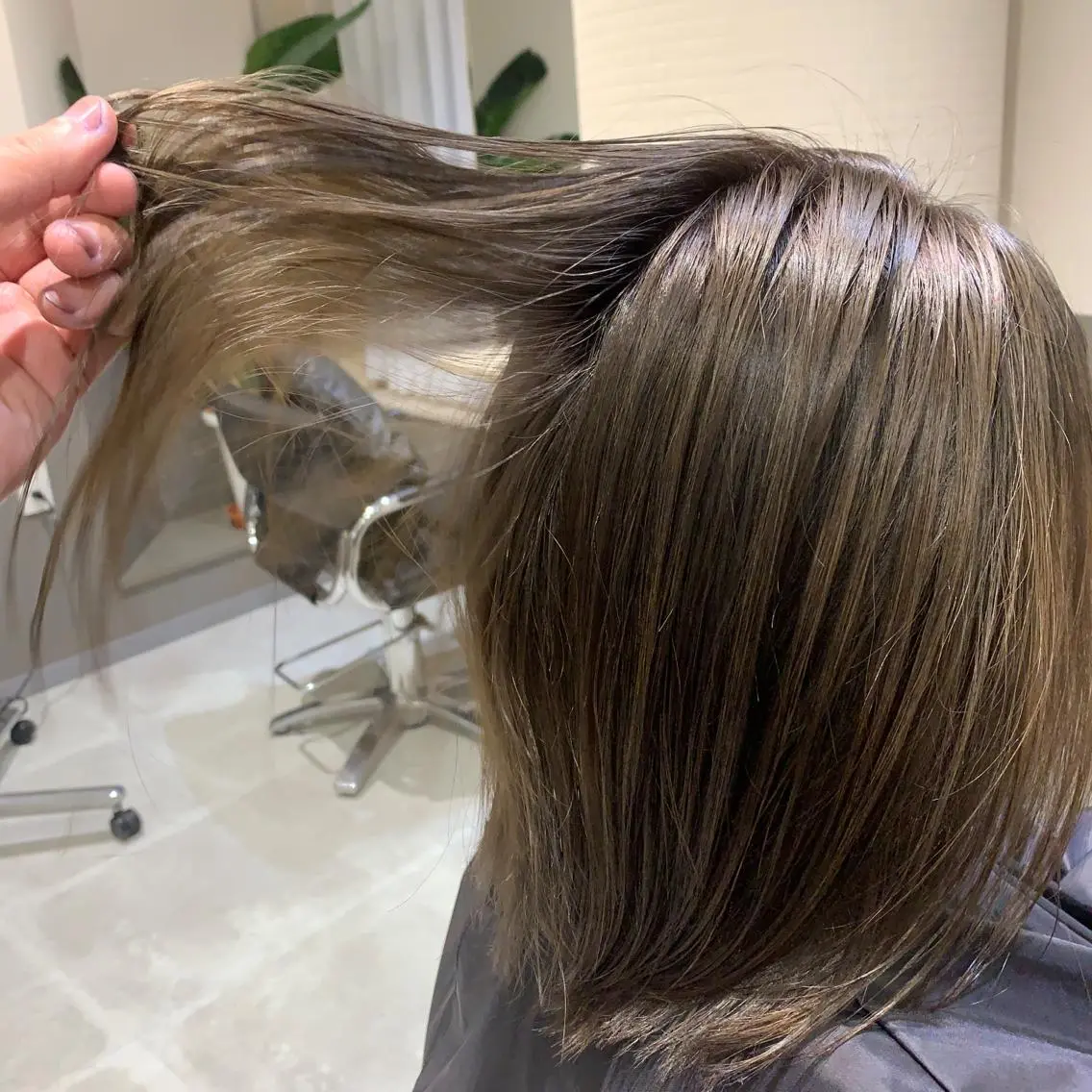 ミディアム 髪質改善専門店 Lucasのヘアスタイル