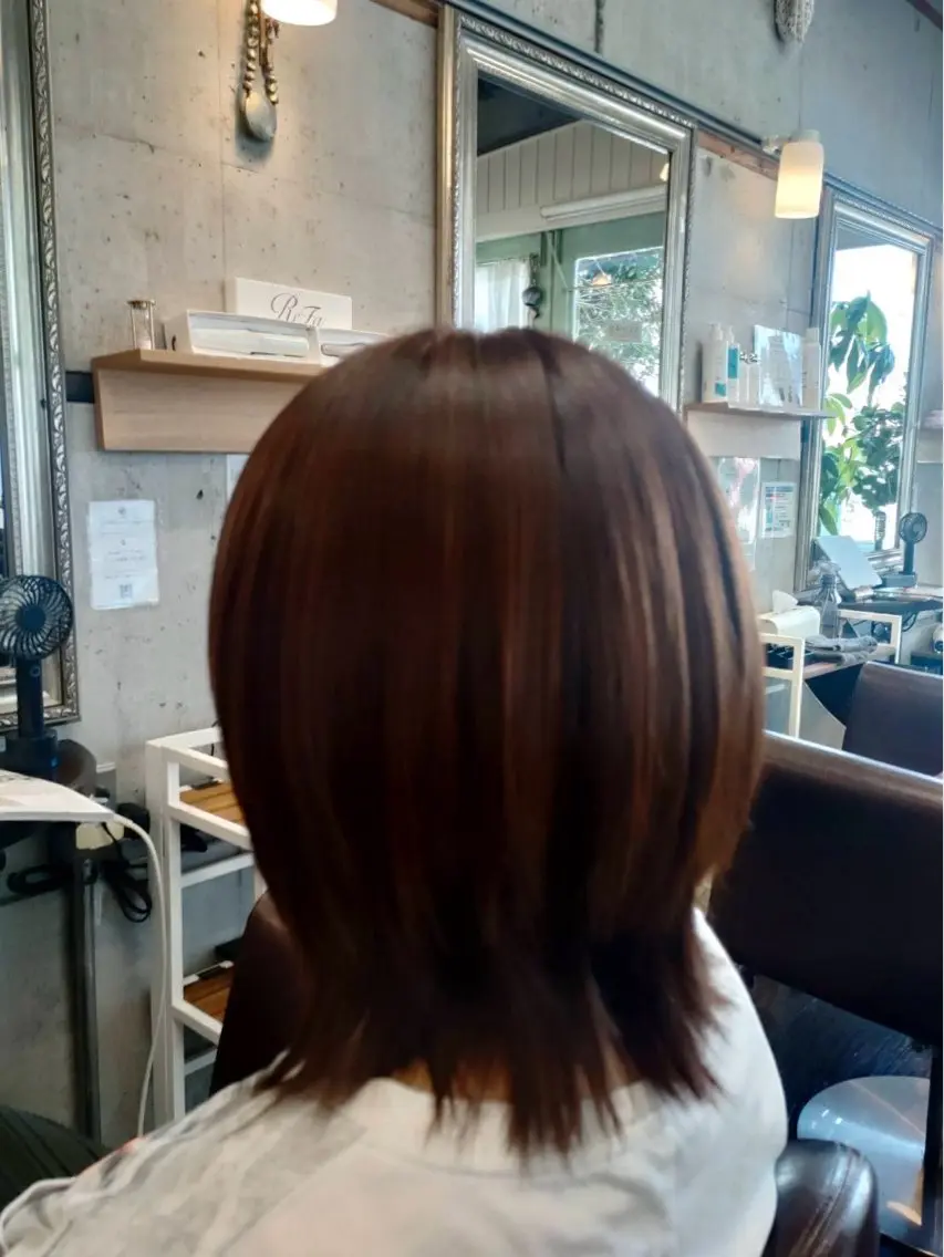 カラー 髪質改善 カット 縮毛矯正 トリートメント La Ruelle yoko🐈髪質改善のヘアスタイル