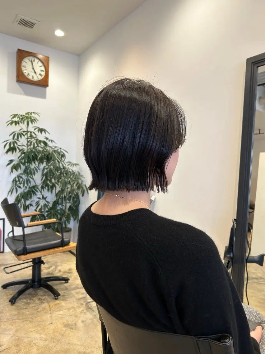 ショート カット ヘアカラー トリートメント hale airiのヘアスタイル